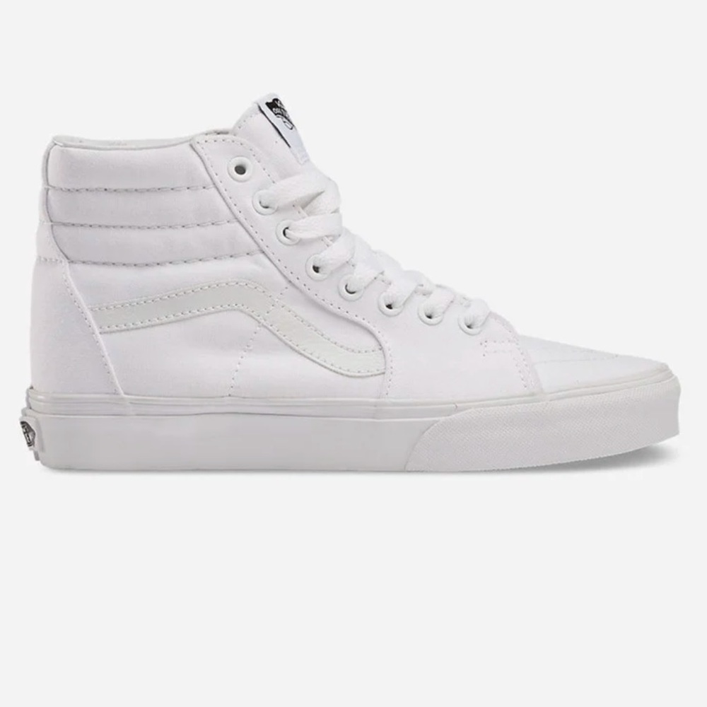 White High top Vans womens Size 8.5